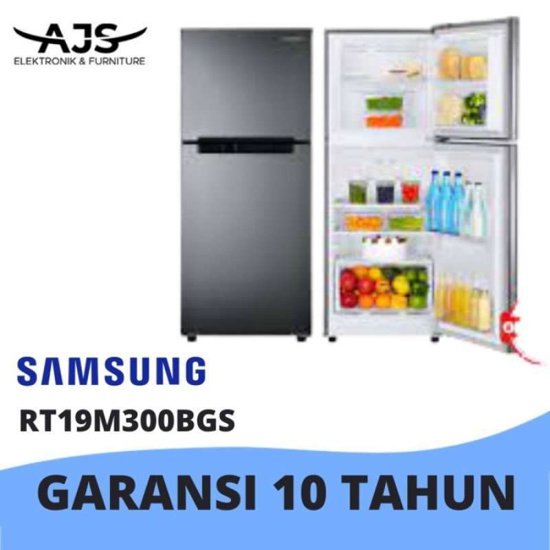 Promo Samsung Kulkas 2 Pintu Rt19m300bgs Garansi Resmi Kapasitas 216 L