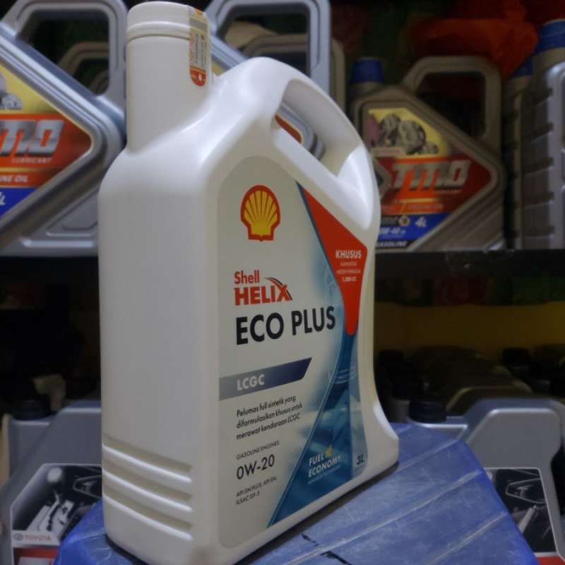 Promo Shell Helix Eco 0-20 3,5liter | Barcode Hijau | Oli Mobil Diskon ...
