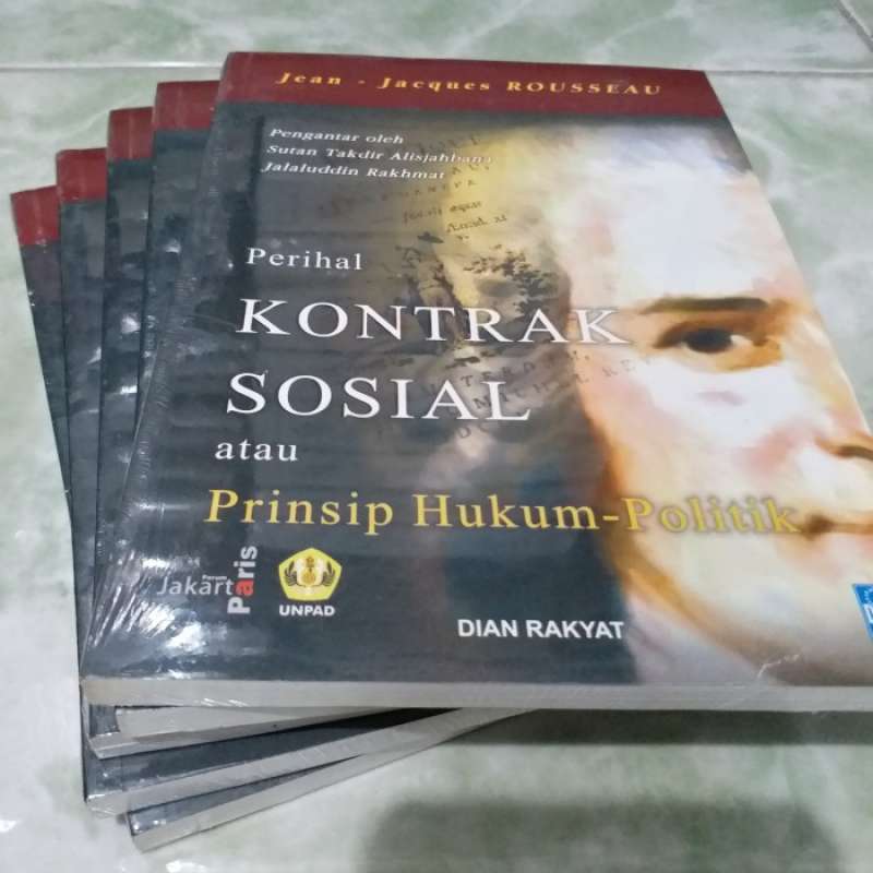 Jual Buku Langka - Jj Rousseau - Kontrak Sosial - Original Diskon Di ...