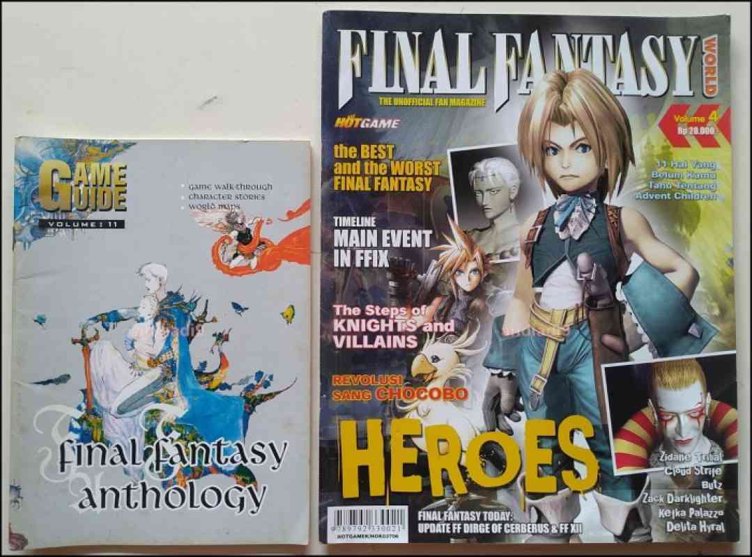 Jual Game Guide Vol. 11 Final Fantasy Anthology Majalah Final Fantasy ...