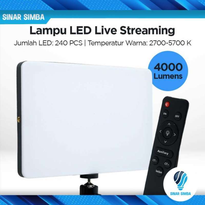 Lampu Led Live Promo Promo- Lampu Live Streaming Led Video Fill Light 11 Inch Panel ...