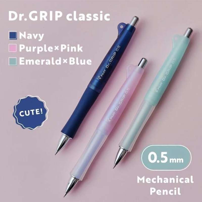 Jual Pilot Dr. Grip Classic Mechanical Pencil Shaker Pensil Mekanik Hdg ...