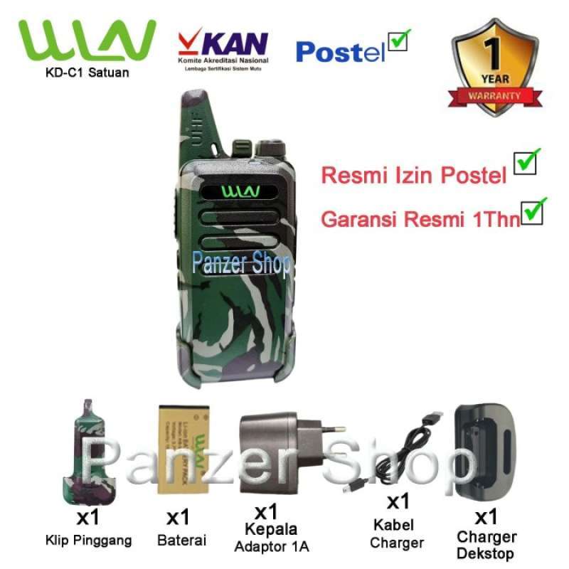 Promo Ht Satuan Wln Twoway Radio Loreng Hijau Army 2 Kdc1 Baru