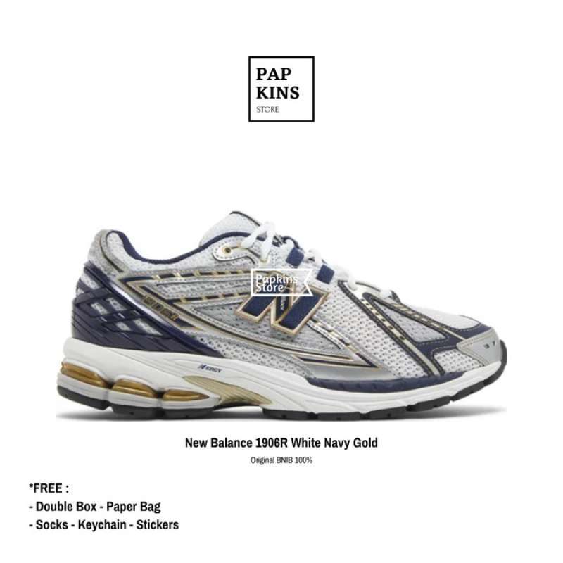 Jual Sepatu New Balance 1906r White Navy Gold Original Bnib Sneakers Pria Di Seller Wd store Kp. Utan Rt 10 09 No. 98. Cengkareng Timur masuk Dari Gang Samping Skolahan Min 7