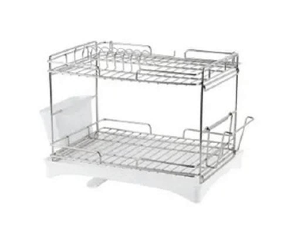 Dish Rak Informa Promo Informa Stark Rak Pengering Piring 2 Tingkat Putih Dish Rack 2 ...