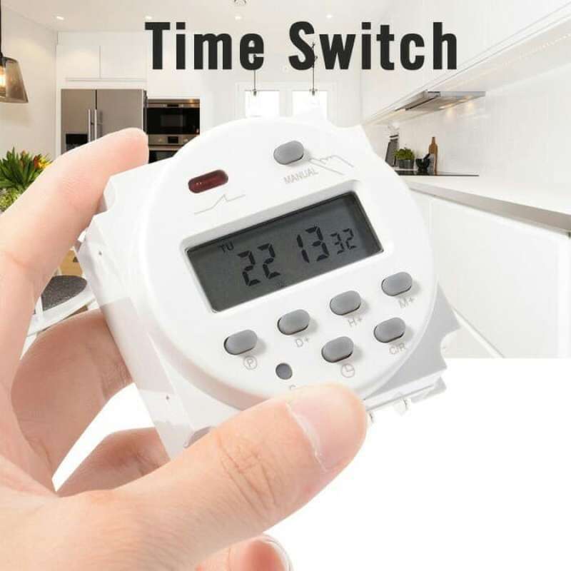 Jual Ac Dc 220 Digital Timer Programmable Switch On/off Cn101a Di ...