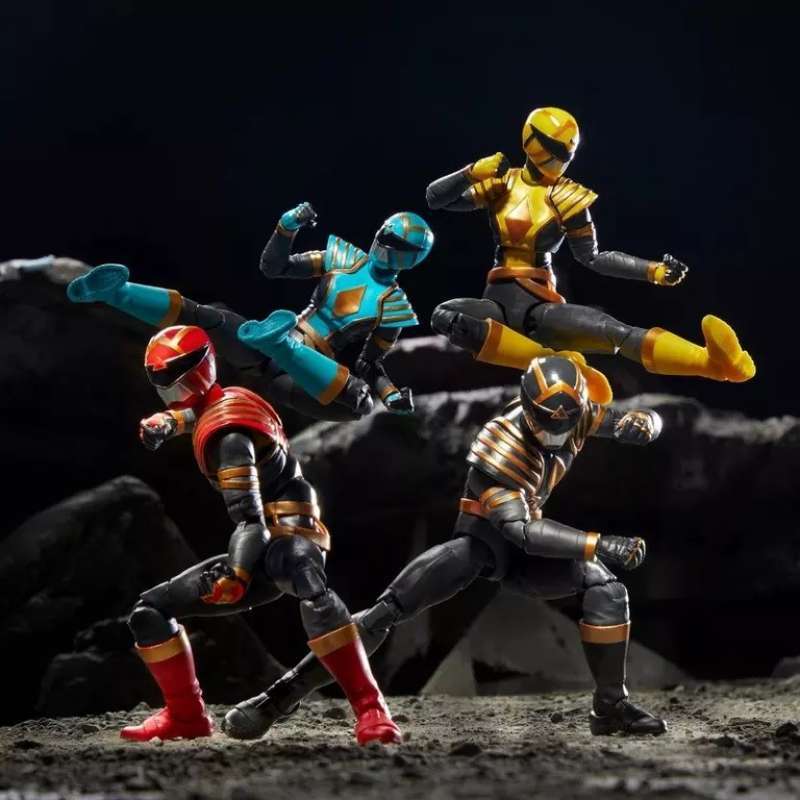 Promo [hasbro] 4-pack Power Rangers Lightning Collection - Omega ...