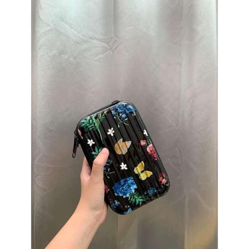 Promo Korea Bag Tas Selempang Mini Koper Ksas484 Slingbag Fashion Sling Cewek Black Flower Diskon 61 Di Seller Korea Bag Bojong 2 Kab. Bogor Blibli