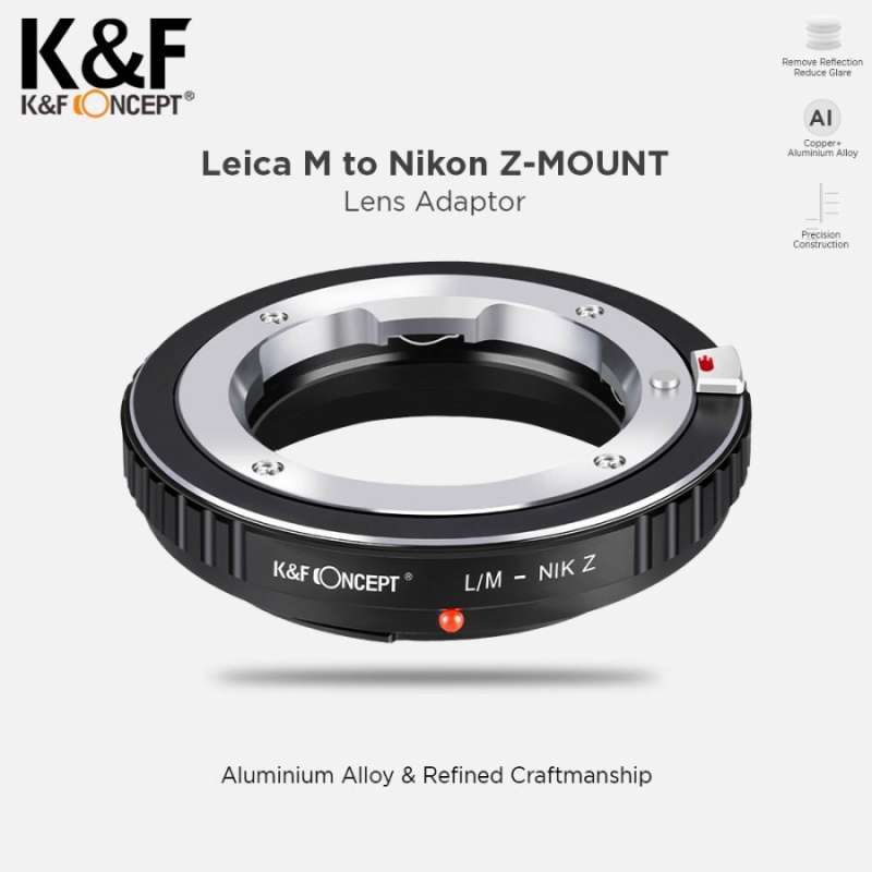 M Lens Adapter Nikon Z Leica M Techart PRO Leica M – Nikon Z