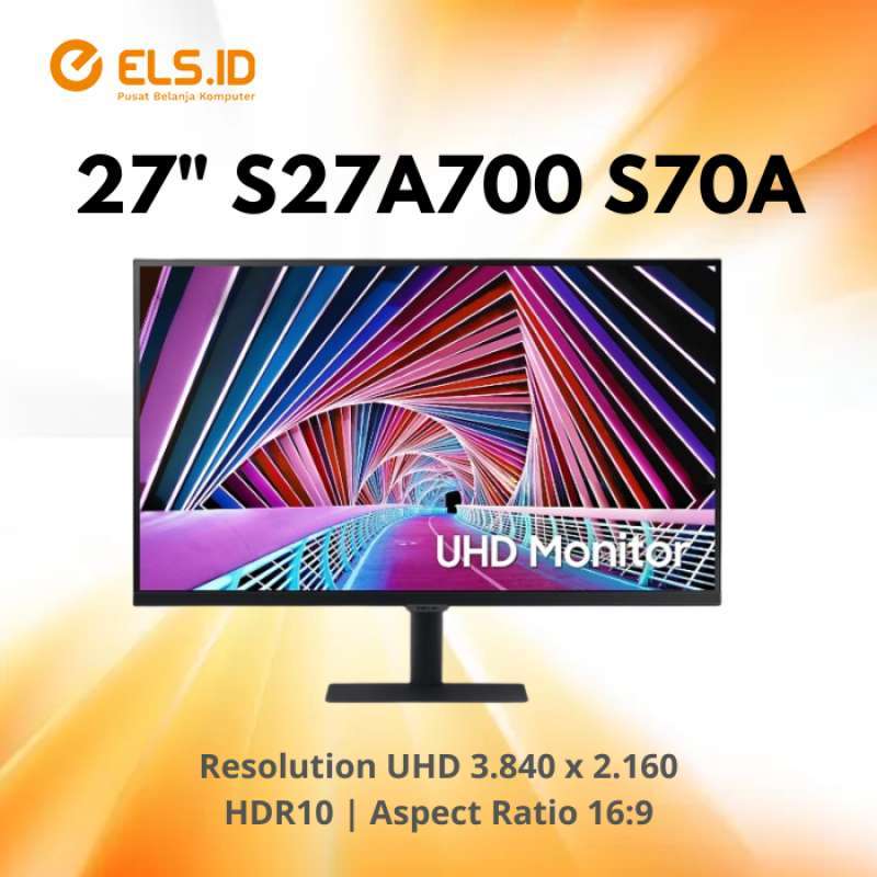 Promo Samsung Monitor Led S27a700 S70a 27 Uhd Hdr10 Diskon 2% Di Seller ...