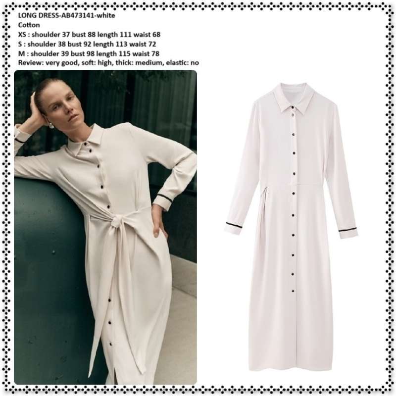 Jual Ab473141 Long Dress Midi Kemeja Lengan Panjang Wanita Koreae Import Putih White Di Seller Amelie Butik - Wijaya Kusuma, Kota Jakarta Barat | Blibli Jual Ab473141 Long Dress Midi Kemeja Lengan Panjang Wanita Koreae Import Putih White Di Seller Amelie Butik - Wijaya Kusuma, Kota Jakarta Barat | Blibli