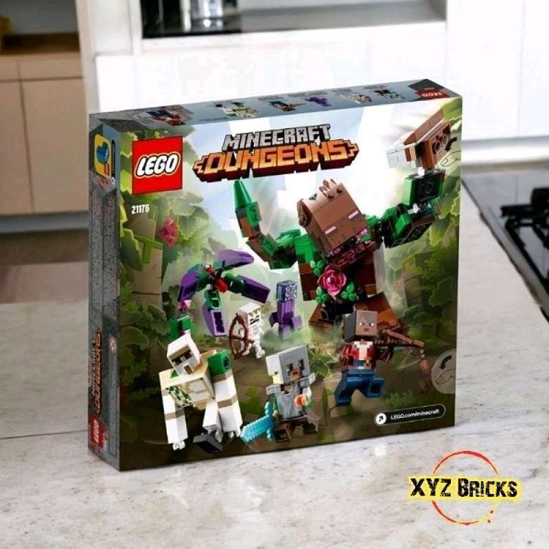Jual LEGO 21176 Minecraft The Jungle Abomination Di Seller Xyz