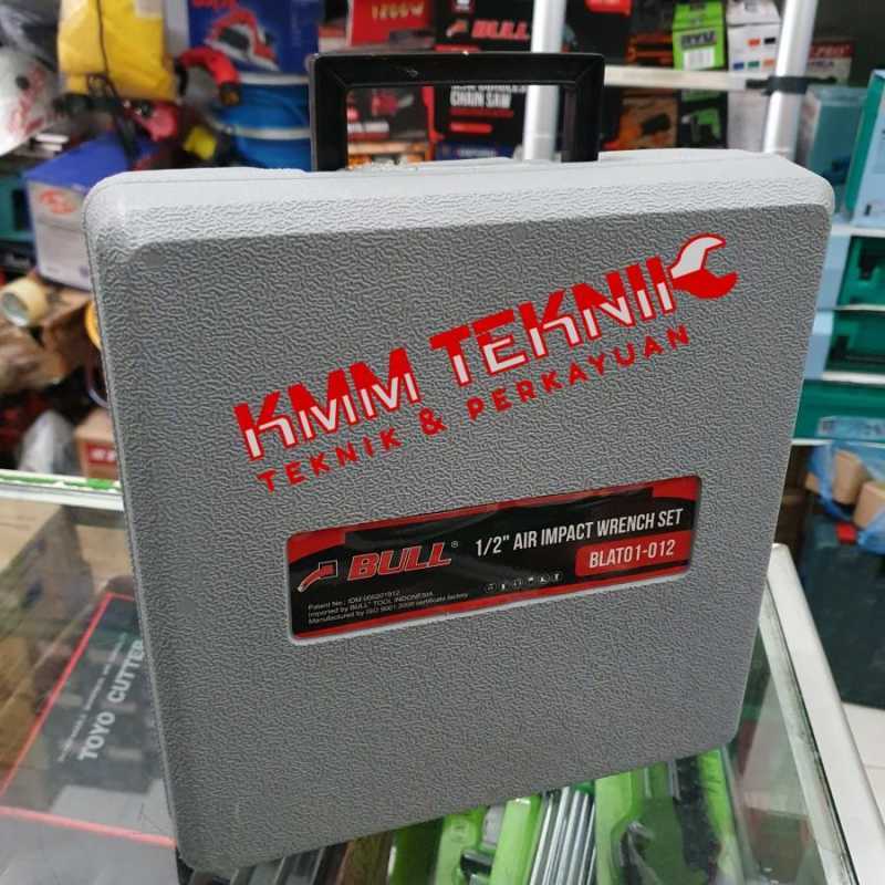 Jual Air Impact Wrench Set 1/2 Bull Blat01-012 Alat Pembuka Baut Roda ...
