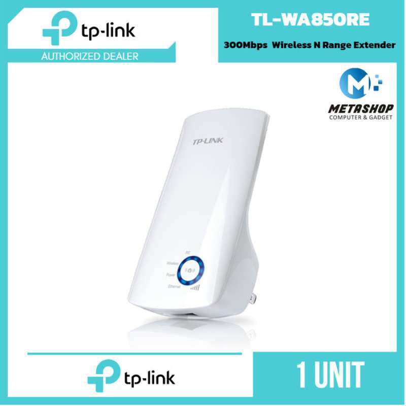 TP-LINK TL-WA850RE 300Mbps Universal Wireless N Range Extender Repeater  Penguat Sinyal TPLINK, Jumlah Unit