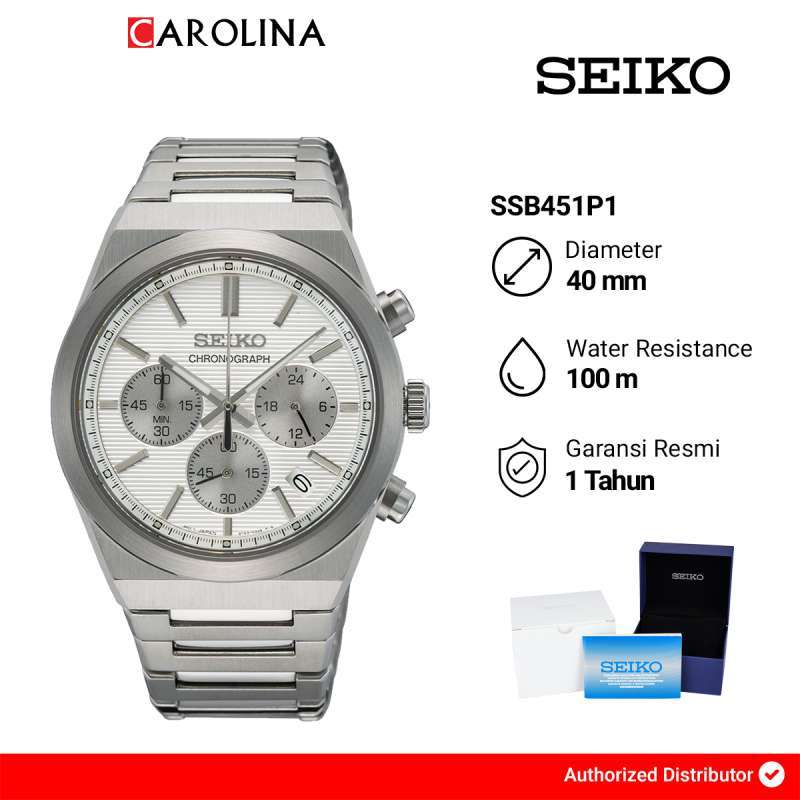 Jual Seiko Chronograph Spc083 P1 Silver Black Terbaik Desember 2024 Harga Murah Gratis Ongkir Blibli