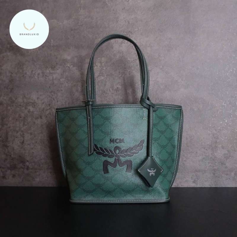 Himmel Mcm Shopper Grey MCM HIMMEL LAURETOS MNI ED Cross Body Bag