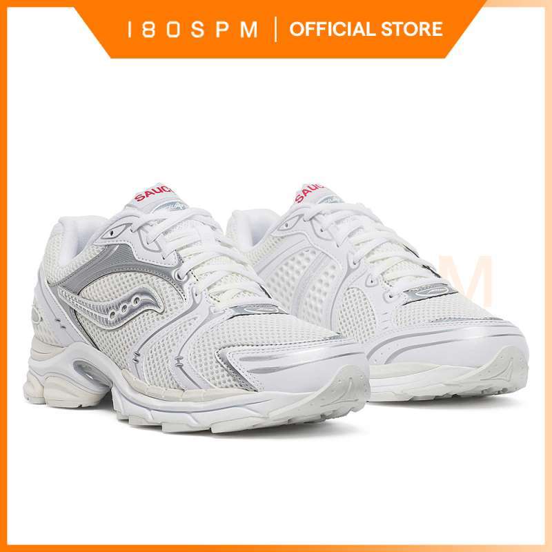 Jual Saucony Progrid Heritage White Silver Sepatu Lifestyle Pria Dan Wanita 42.5 Di Seller 180spm Official Store 180spm Kota Tangerang Blibli
