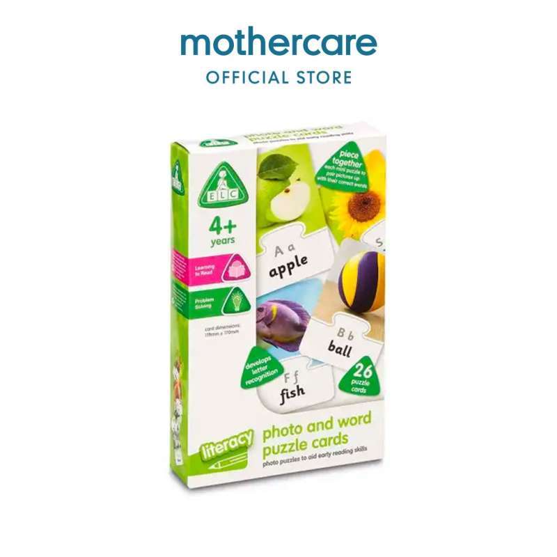 Promo Elc Photo And Word Puzzle Cards Mainan Edukasi Anak Diskon