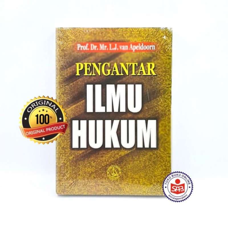 Jual Pengantar Ilmu Hukum L J Van Apeldroon Di Seller Eternal