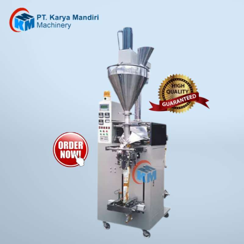 Promo Automatic Powder Packaging Machine With Upright Screw Blanking ...