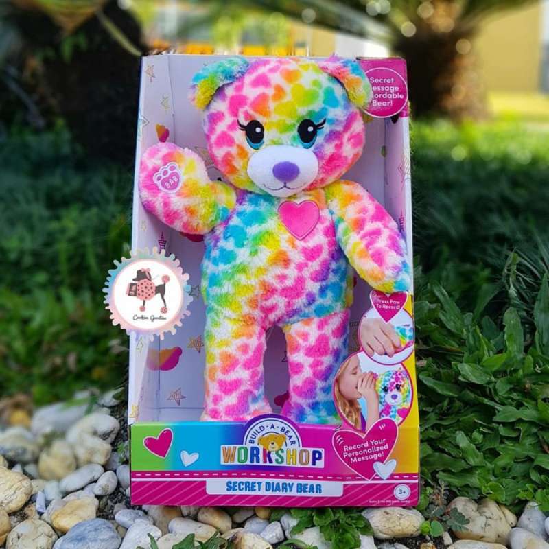 Build A Bear Workshop Secret Diary Bear Plush 31cm