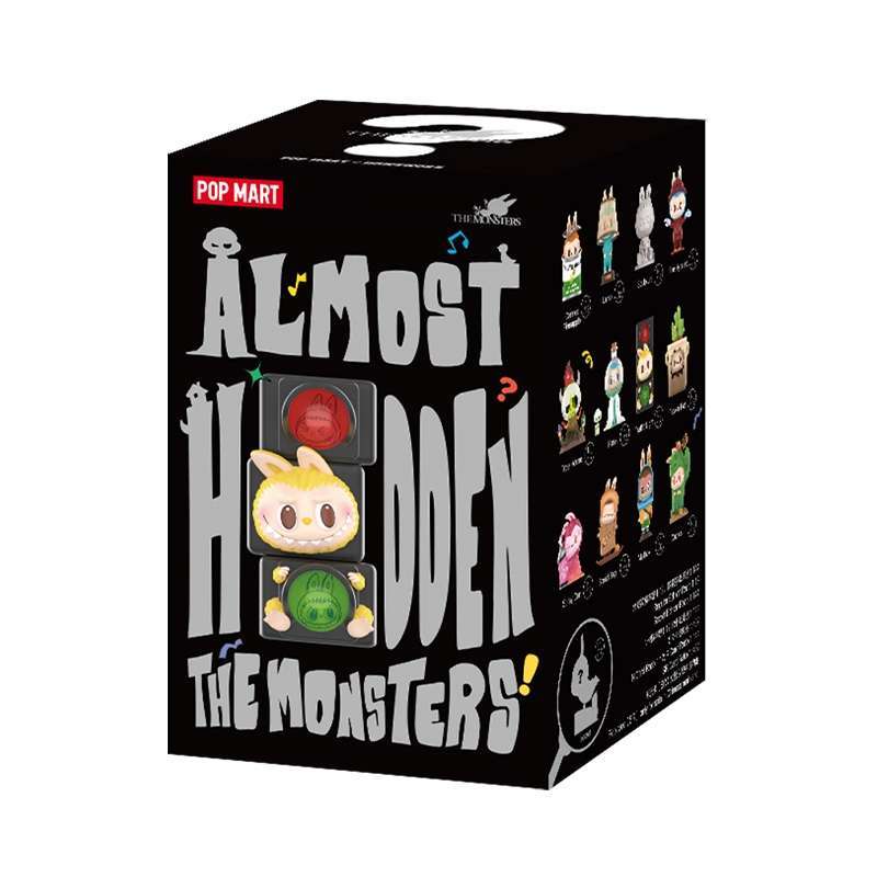 Promo Pop Mart Labubu The Monsters Almost Hidden Series Blind Box ...