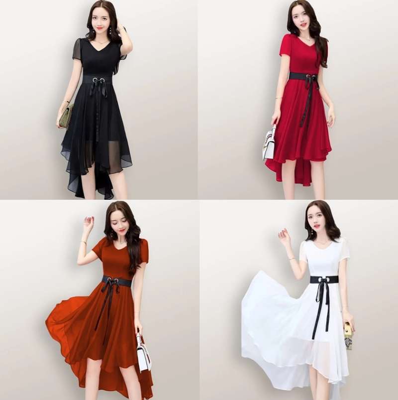 Dress formal wanita clearance