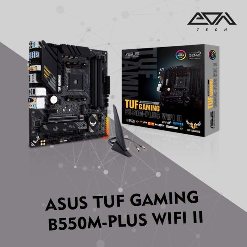 Wi Fi Asus Tuf Am4 Motherboard ASUS TUF GAMING B550M-PLUS WIFI II