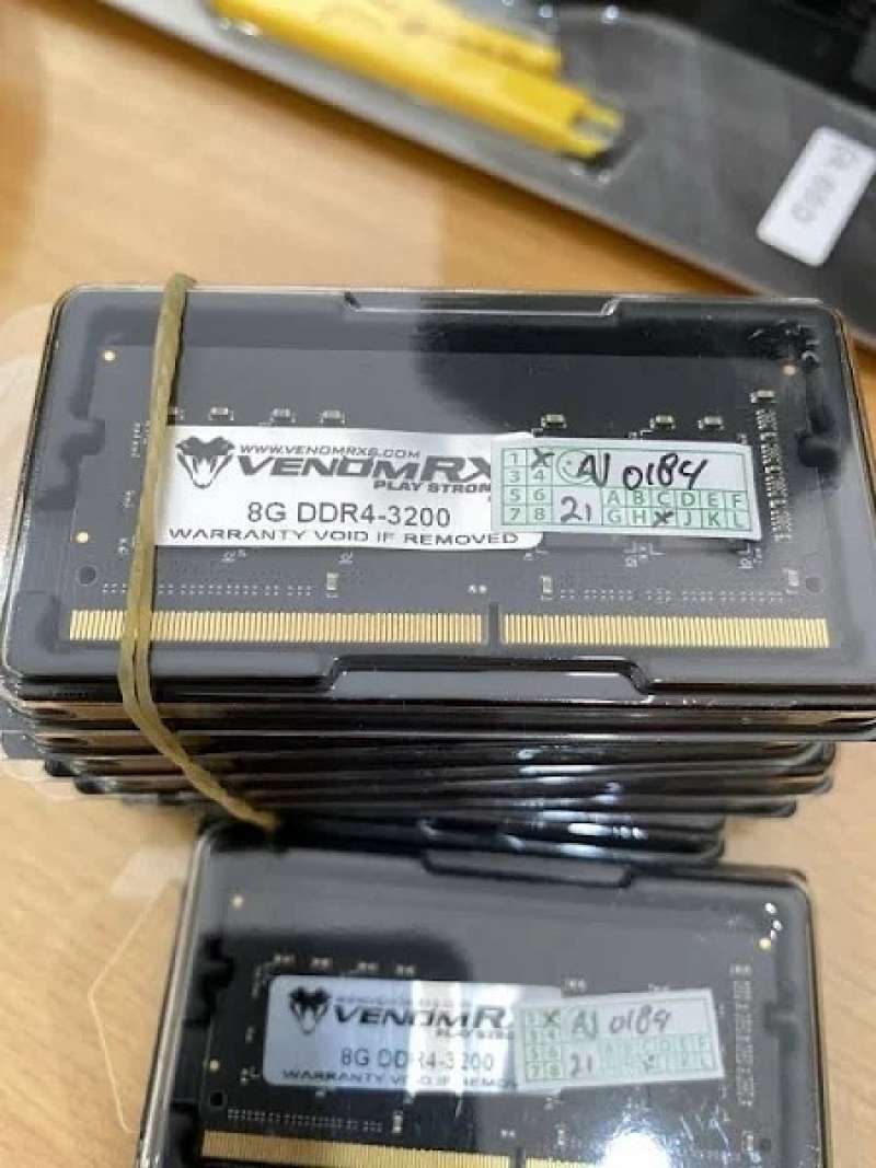 Jual Sodimm Ddr4 Venomrx 8gb 2666mhz Memory RAM Laptop GB
