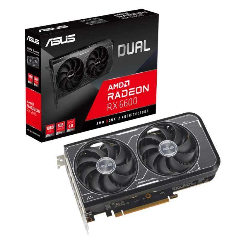 VGA ASUS Dual Radeon RX 6600 V3 8GB GDDR6 - Main Image