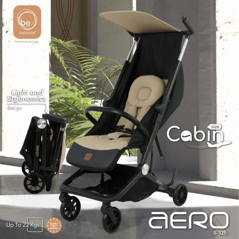 Jual Babyelle Aero S325 Stroller Cabin Size Kereta Dorong Anak