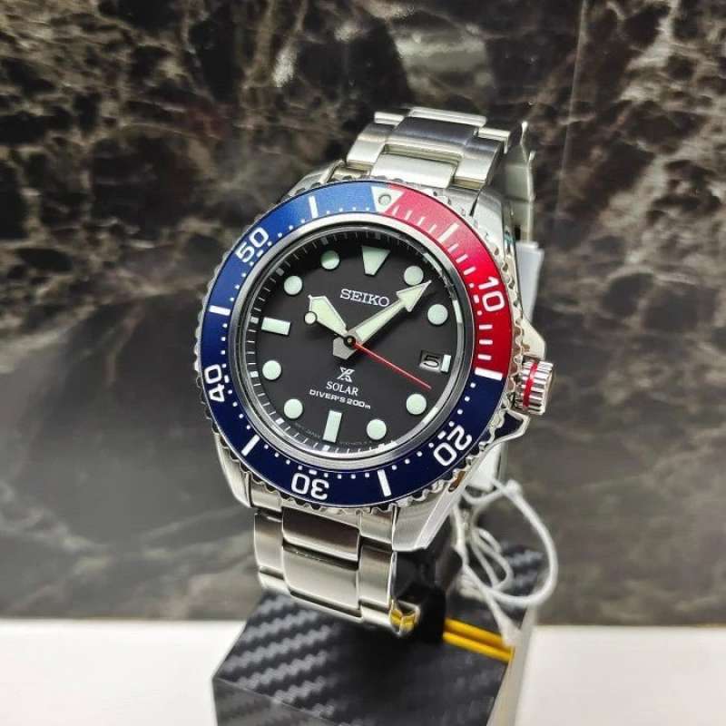 Seiko Prospex Seiko Pepsi Diver Watch JAM TANGAN PRIA SEIKO