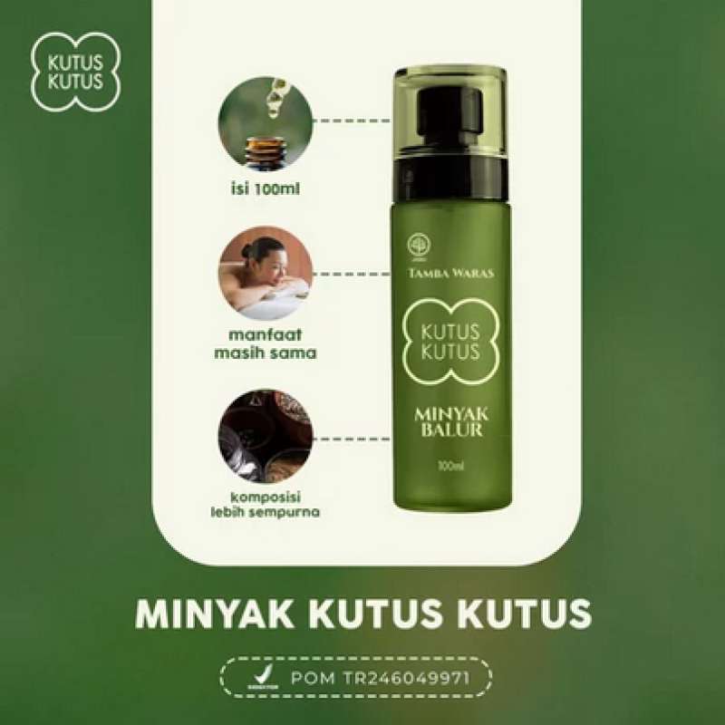 Promo Minyak Kutus Kutus 100ml Asli Bali (kemasan Baru) Diskon 35