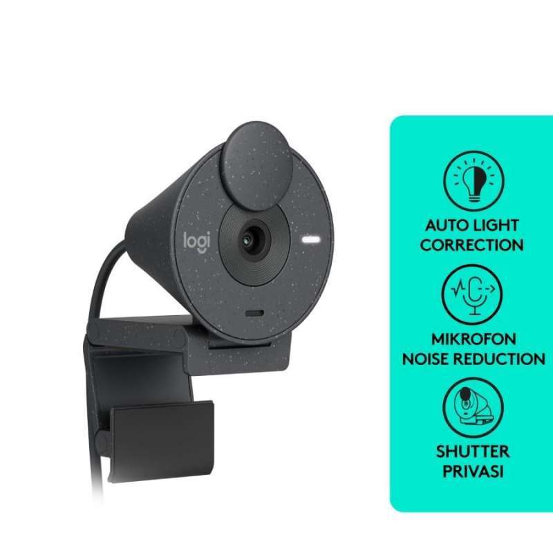 WEBCAM LOGITECH BRIO 300 FHD 1080p