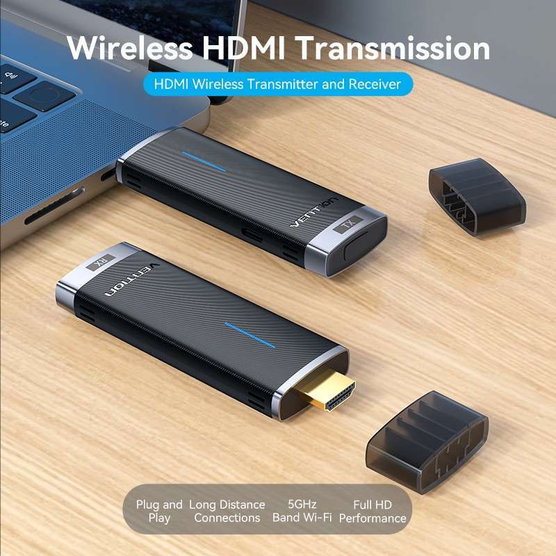 Vention Store Module Jual Vention Wireless Hdmi Extender Transmiter Receiver Dongle - Adcb0 ...
