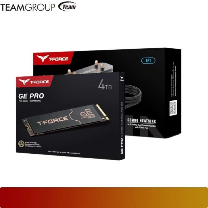 Jual Team T-force Ge Pro M.2 2280 Pcie Gen5 X4 Nvme Ssd With Dark