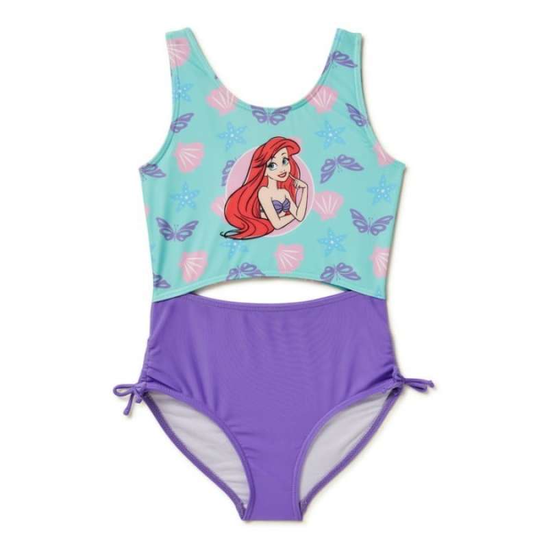 Jual Disney Ariel The Little Mermaid One Piece Cutout Swimsuit