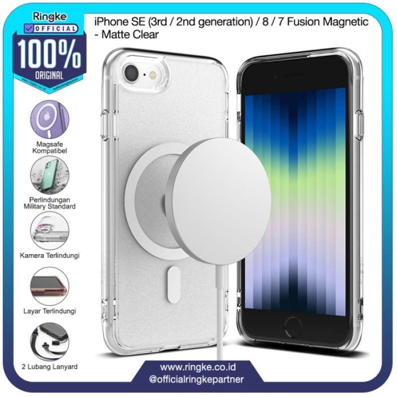 Ringke iPhone SE 3/ Fusion Magsafe Magnet Matte Softcase