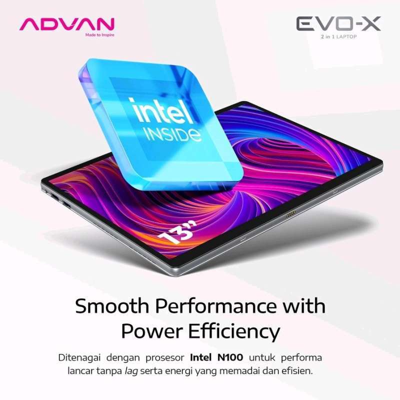 Jual Advan Windows Tablet Evo-x 13 Inch Di Seller Lotus Cell Makassar ...