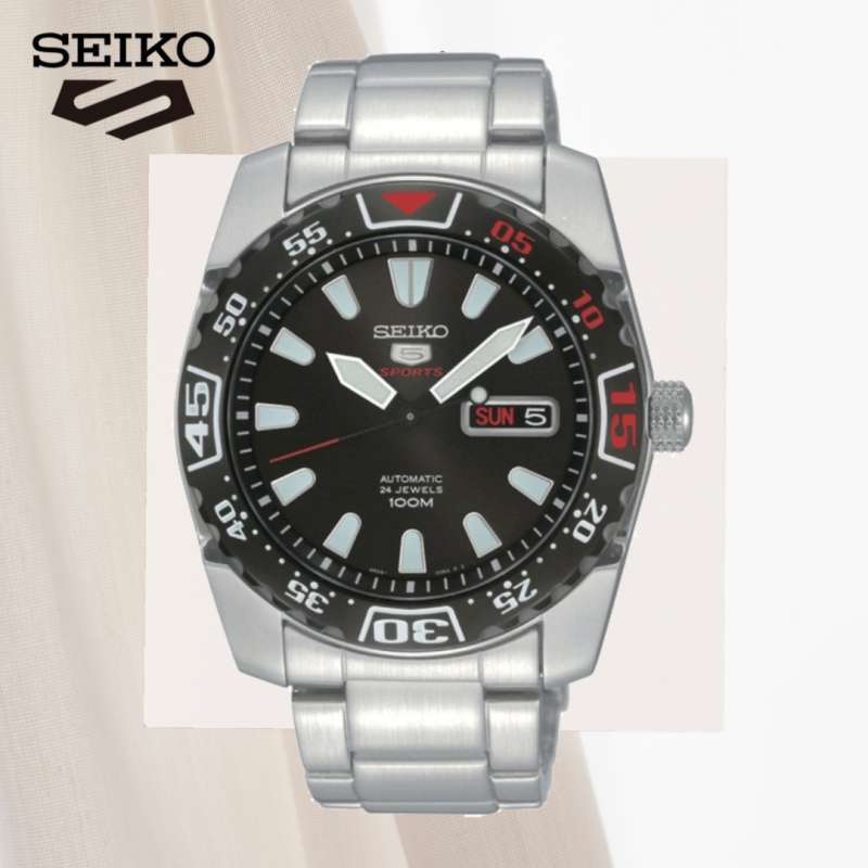 SEIKO Sports Classic Automatic SRP167 3-Year Official Warranty Jam Tangan  Pria