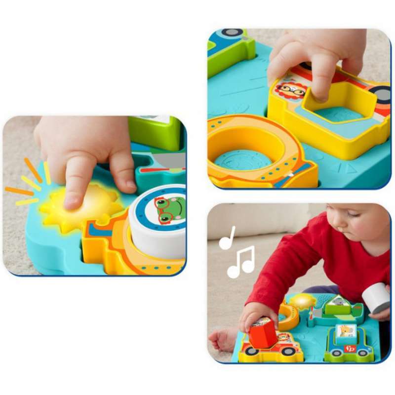 Fisher-Price Baby & Toddler Toy Laugh & Learn Counting And Colors UNO With Educational Music & Lights For Infants Ages 6+ Months