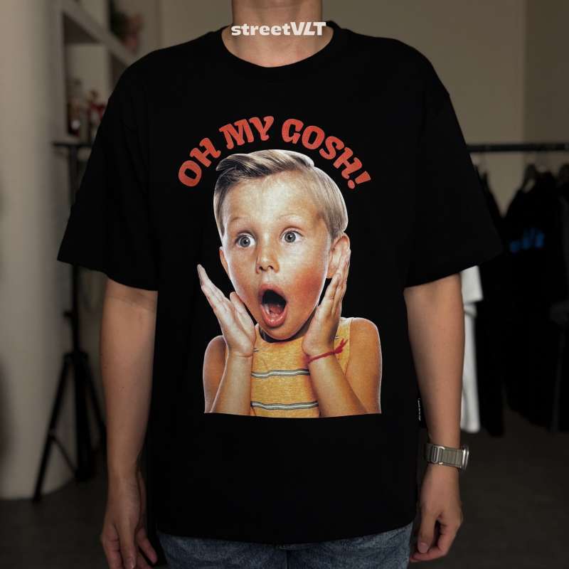 【ADLV】SCREAM BOY LETTERING BABY FACE SHORT SLEEVE T-SHIRT acme de la vie