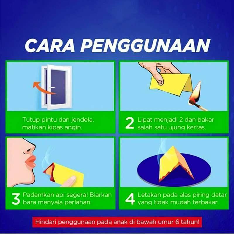 Jual Hit Magic Aksi Instan Obat Nyamuk Bakar 4+2 Lembar 1 Renceng - 12 ...