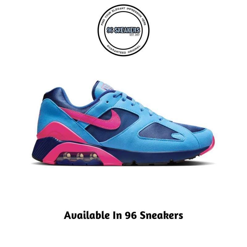 Promo Sepatu Sneakers Pria Nike Air Max 180 University Blue Hyper