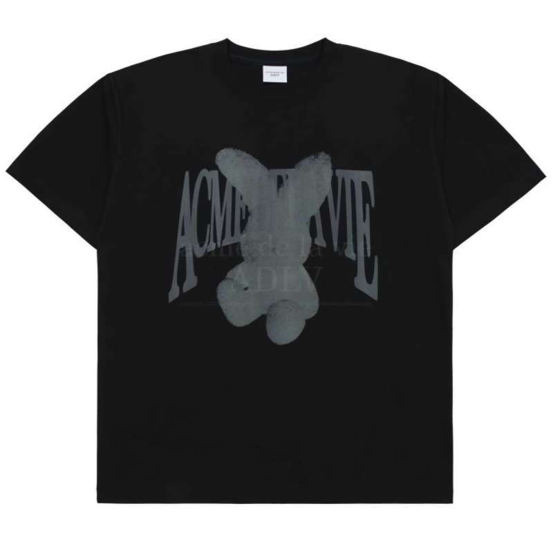 Jual Adlv Halftone Dot Layer Fuzzy Rabbit Short Sleeve T