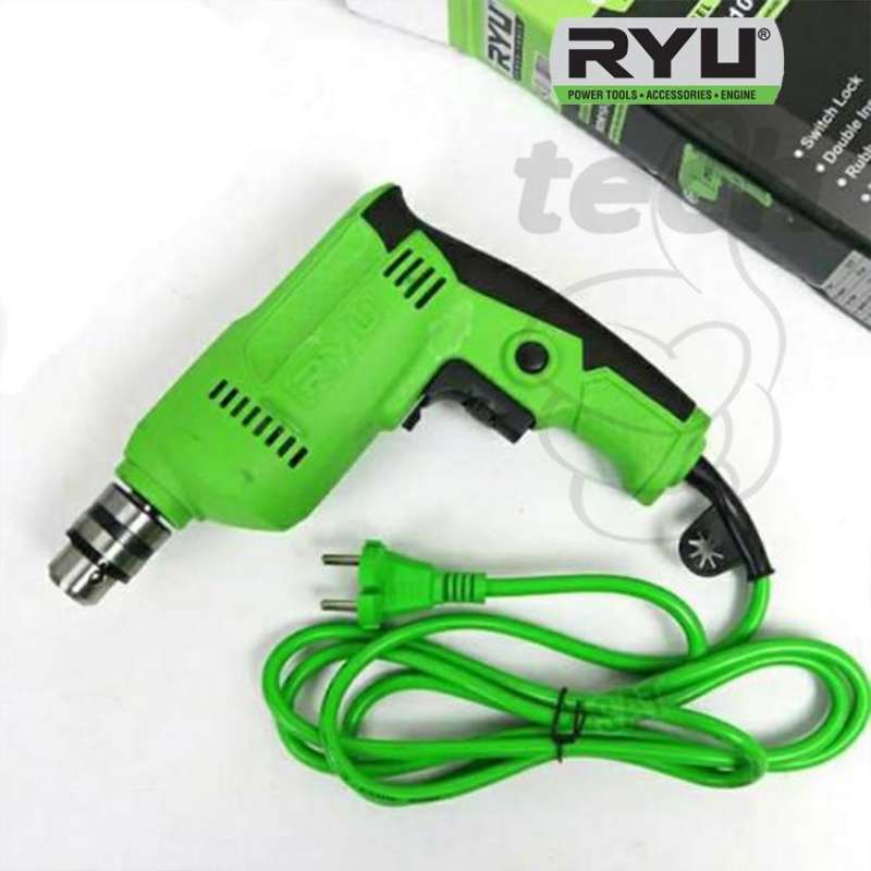 Promo Mesin Bor Listrik Electric Drill 10mm 370w Ryu Rdr 10-3 Re Diskon ...