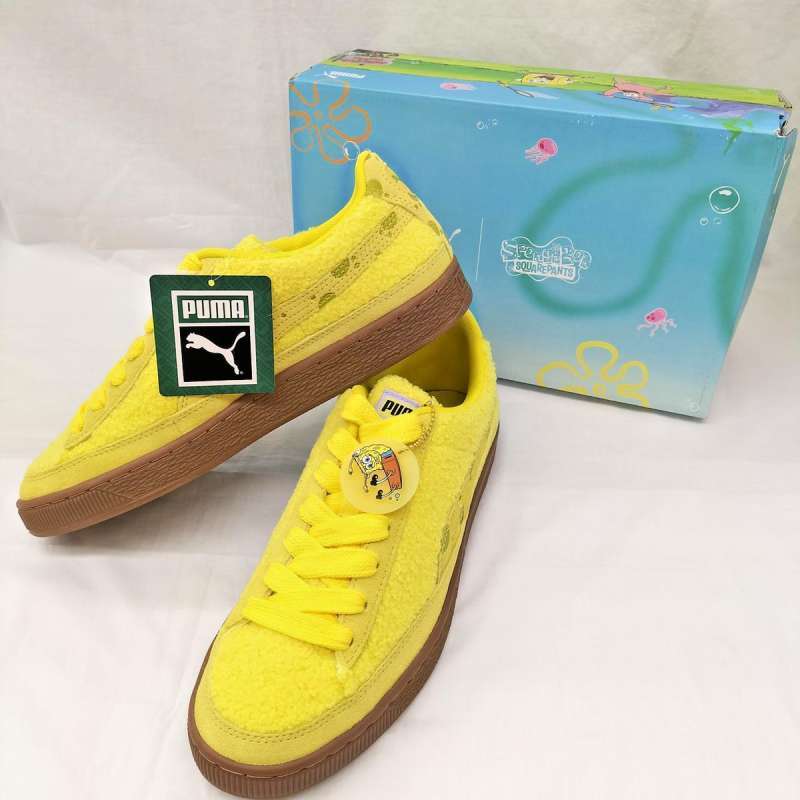 Puma Sepatu Sneakers X SPONGEBOB Suede Sneakers 391008 01