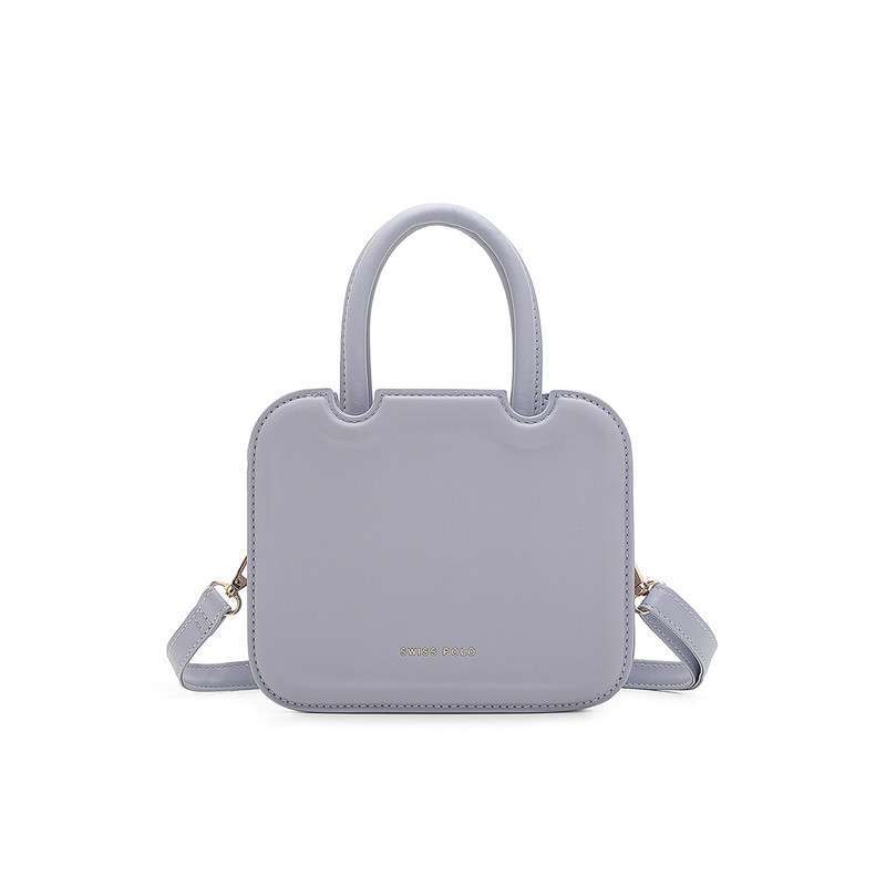 Swiss Polo Women's Top Handle Bag Sling Bag Crossbody Bag Purple  Wanita