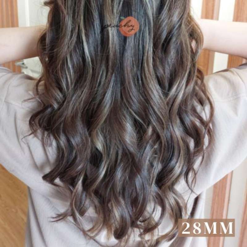 LUSTERLUX Catokan Pengeriting Rambut/ Curling Iron 28mm, Tanpa Pouch