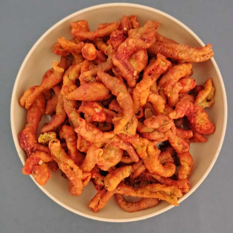 Promo [ 100 Gr ] Keripik Usus Pedas | Cemilan Viral Usus Super Pedas |  Kripik Usus Crispy Spicy | Aneka Cemilan Dan Snack Kiloan Onlina Diskon 40%  Di Seller Onlina Snack